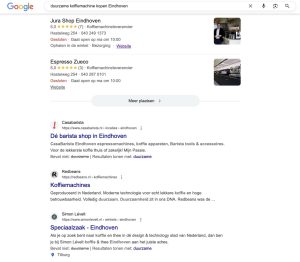 Zoeken via Google